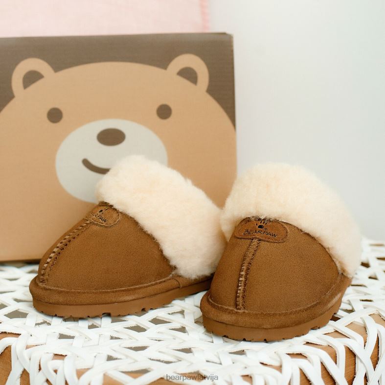 hikorija bērni čības BEARPAW loki jaunatne P2XFF610