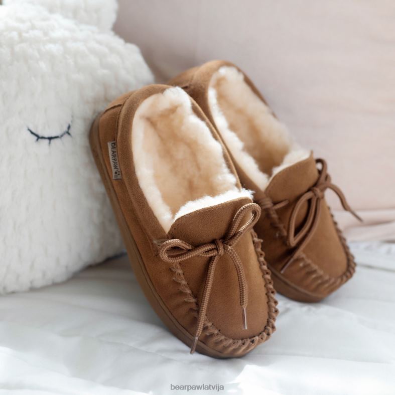 hikorija bērni čības BEARPAW moc ii jaunība P2XFF611