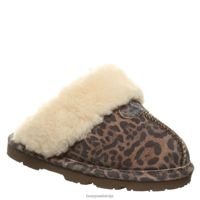 leopards bērni čības BEARPAW loki jaunatne P2XFF616