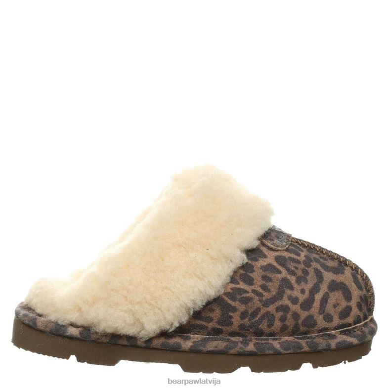 leopards bērni čības BEARPAW loki jaunatne P2XFF616