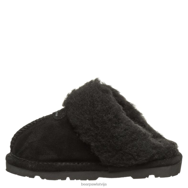 melns bērni čības BEARPAW loki jaunatne P2XFF617