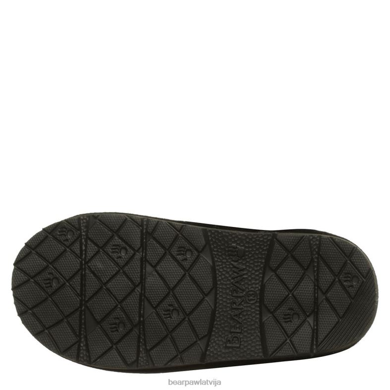 melns bērni čības BEARPAW loki jaunatne P2XFF617