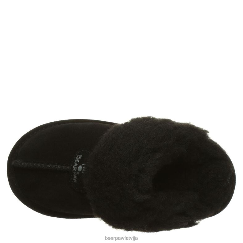 melns bērni čības BEARPAW loki jaunatne P2XFF617