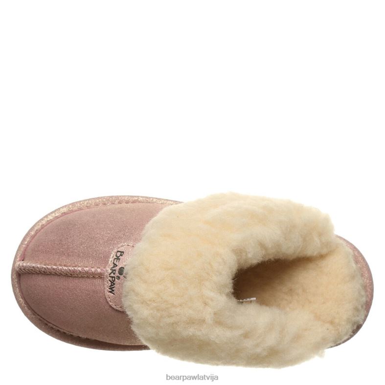 rozā mirdzums bērni čības BEARPAW loki jaunatne P2XFF609
