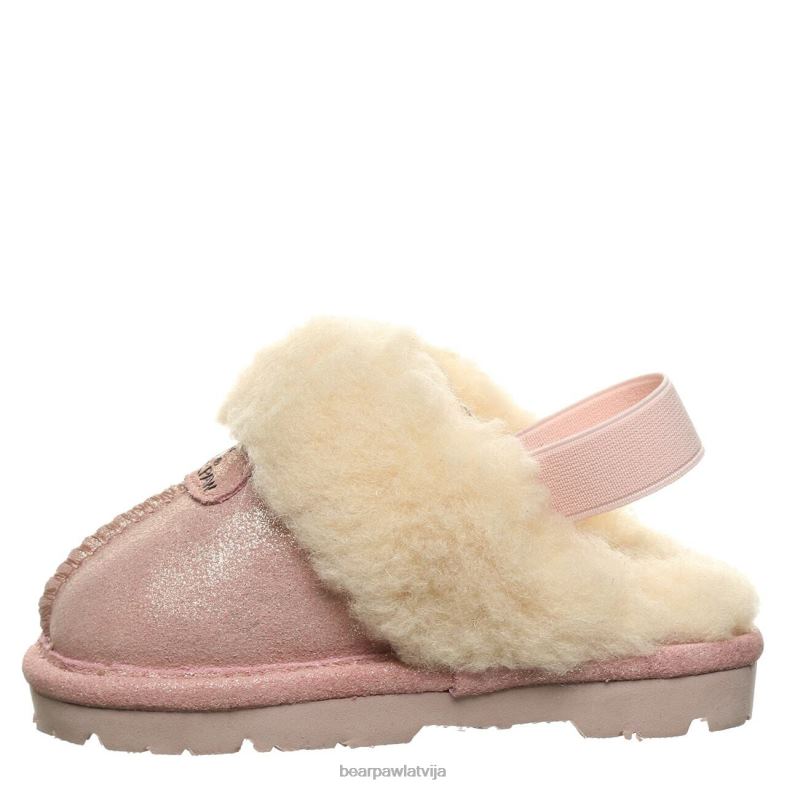 rozā mirdzums bērni čības BEARPAW loki toddler P2XFF612