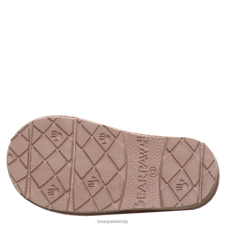 rozā mirdzums bērni čības BEARPAW loki toddler P2XFF612