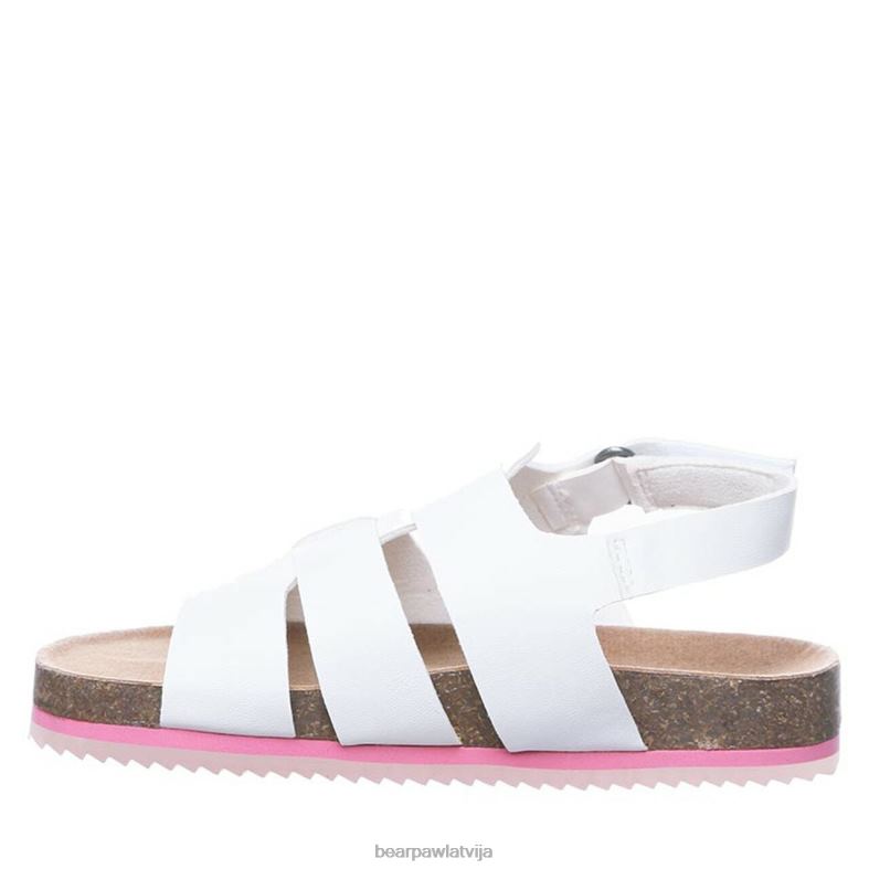 balts bērni sandales BEARPAW zaidee jaunatne P2XFF627