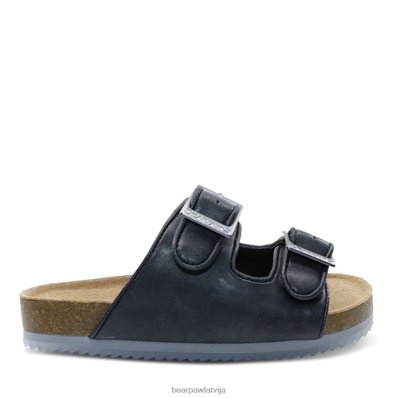 melns bērni sandales BEARPAW Bruklinas jaunieši P2XFF620
