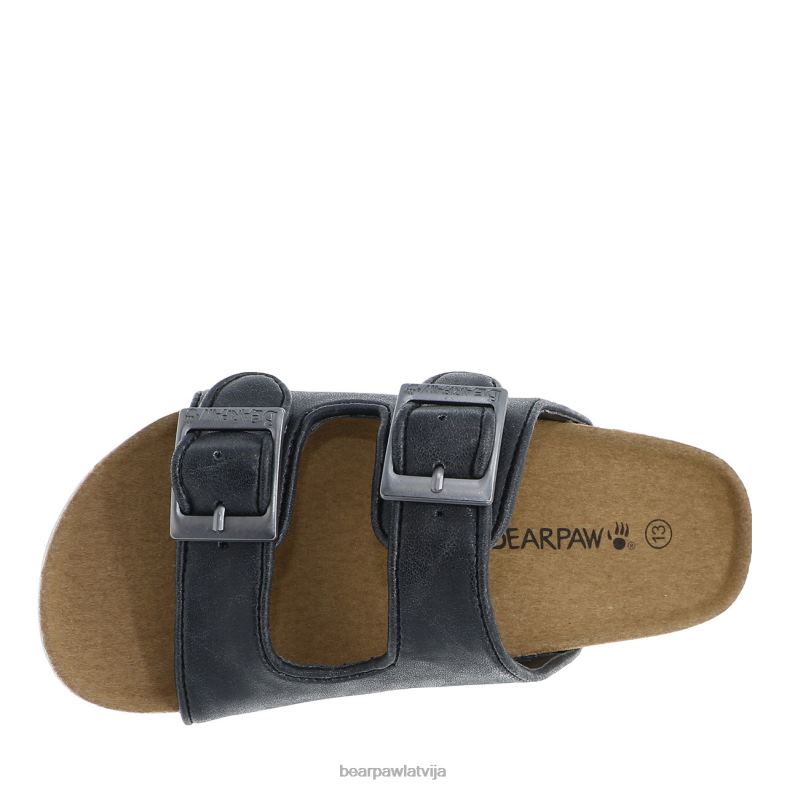 melns bērni sandales BEARPAW Bruklinas jaunieši P2XFF620