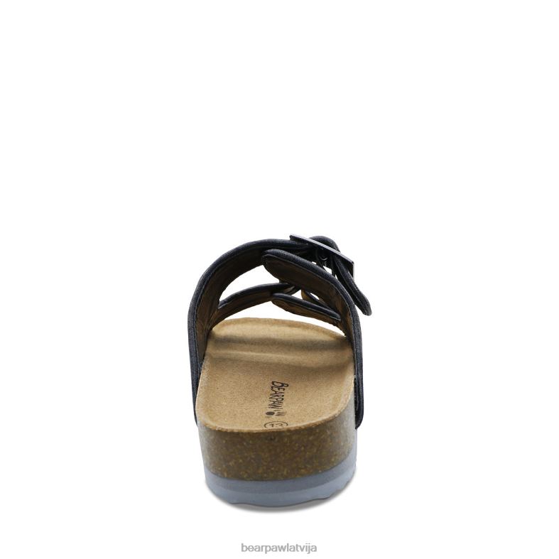 melns bērni sandales BEARPAW Bruklinas jaunieši P2XFF620