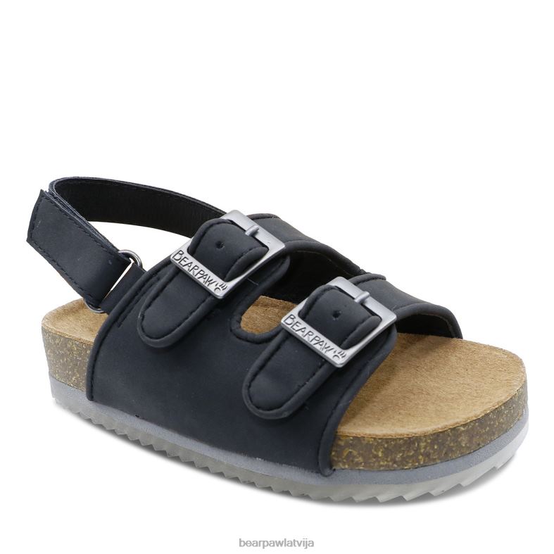 melns bērni sandales BEARPAW Bruklinas toddler P2XFF621