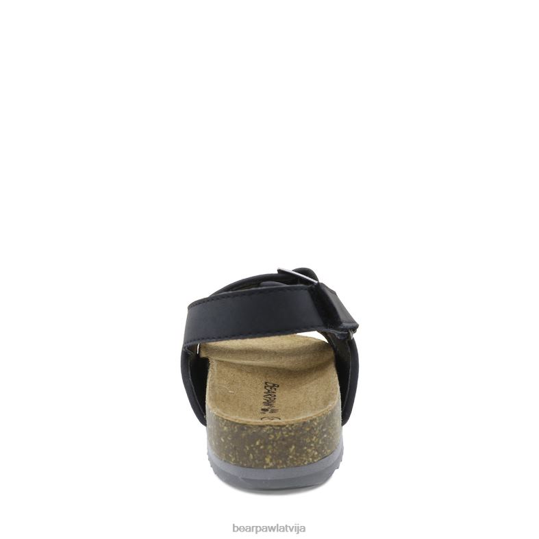 melns bērni sandales BEARPAW Bruklinas toddler P2XFF621