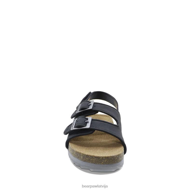 melns bērni sandales BEARPAW Bruklinas toddler P2XFF621