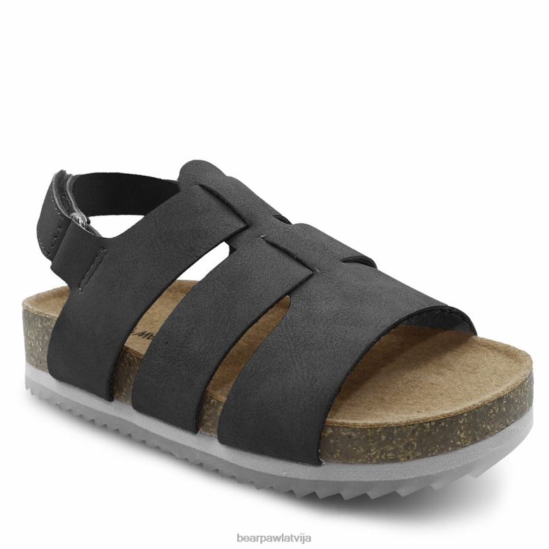 melns bērni sandales BEARPAW zaidee toddler P2XFF623