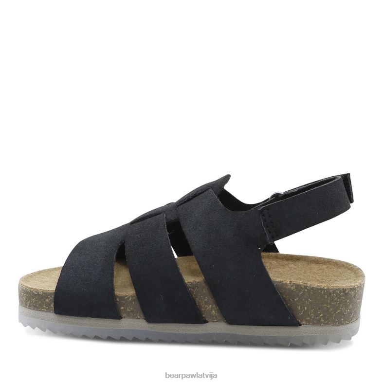melns bērni sandales BEARPAW zaidee toddler P2XFF623