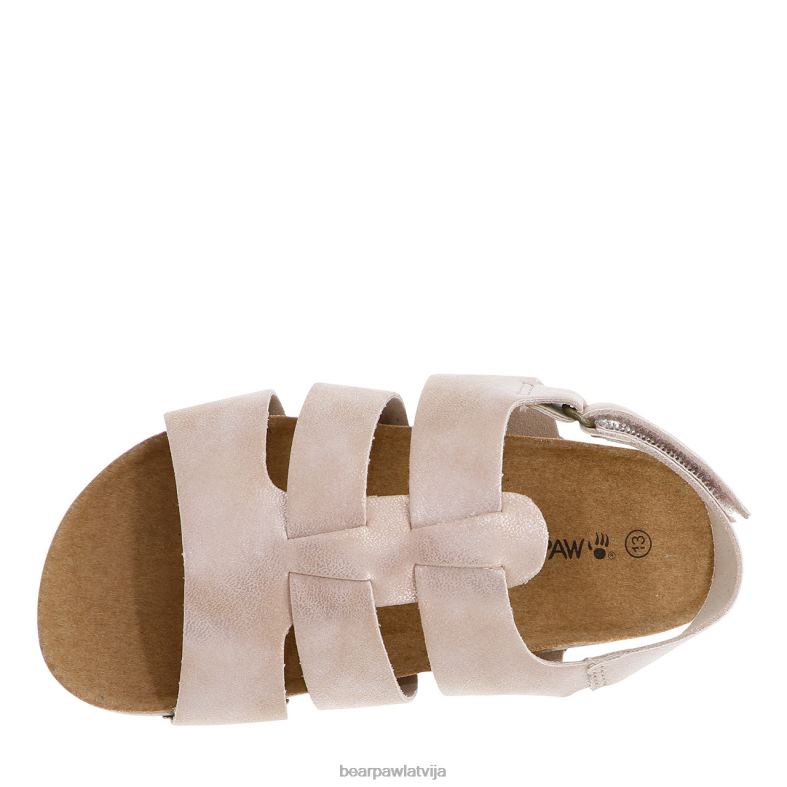 rozā bērni sandales BEARPAW zaidee jaunatne P2XFF622