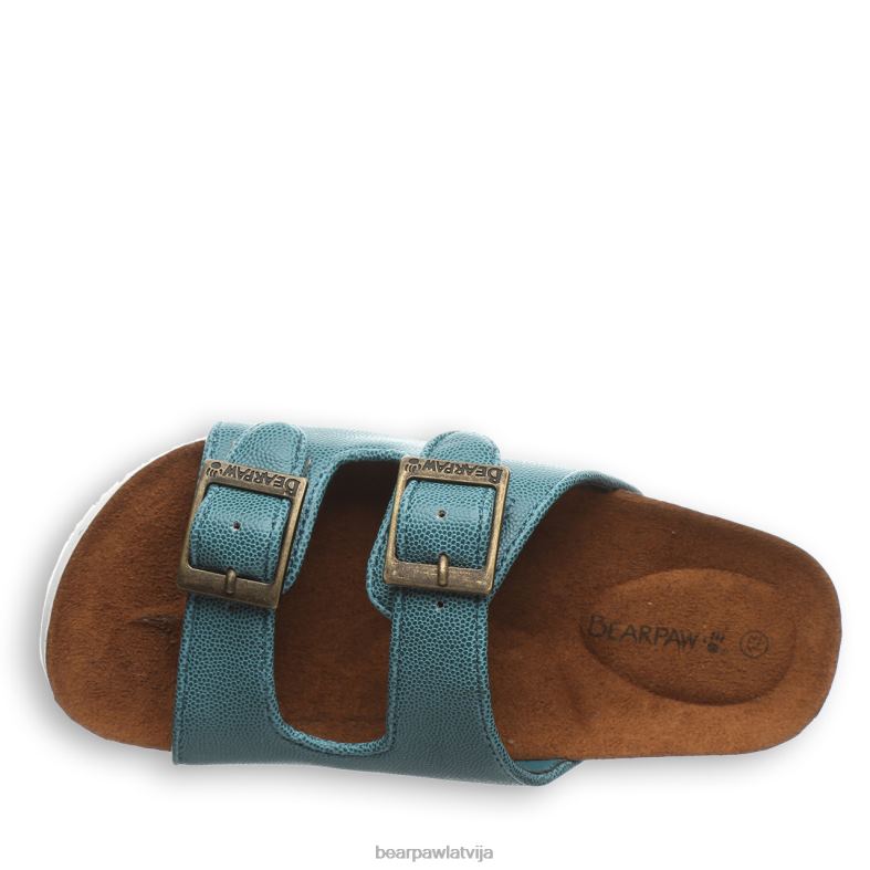 zilganzaļa bērni sandales BEARPAW Bruklinas jaunieši P2XFF624