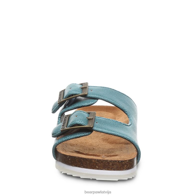zilganzaļa bērni sandales BEARPAW Bruklinas jaunieši P2XFF624