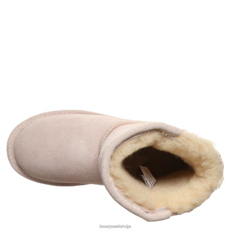 gaiši rozā bērni zābaki BEARPAW boshie jaunatne P2XFF608