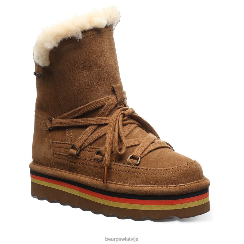 hikorija bērni zābaki BEARPAW retro mondi jaunatne P2XFF598