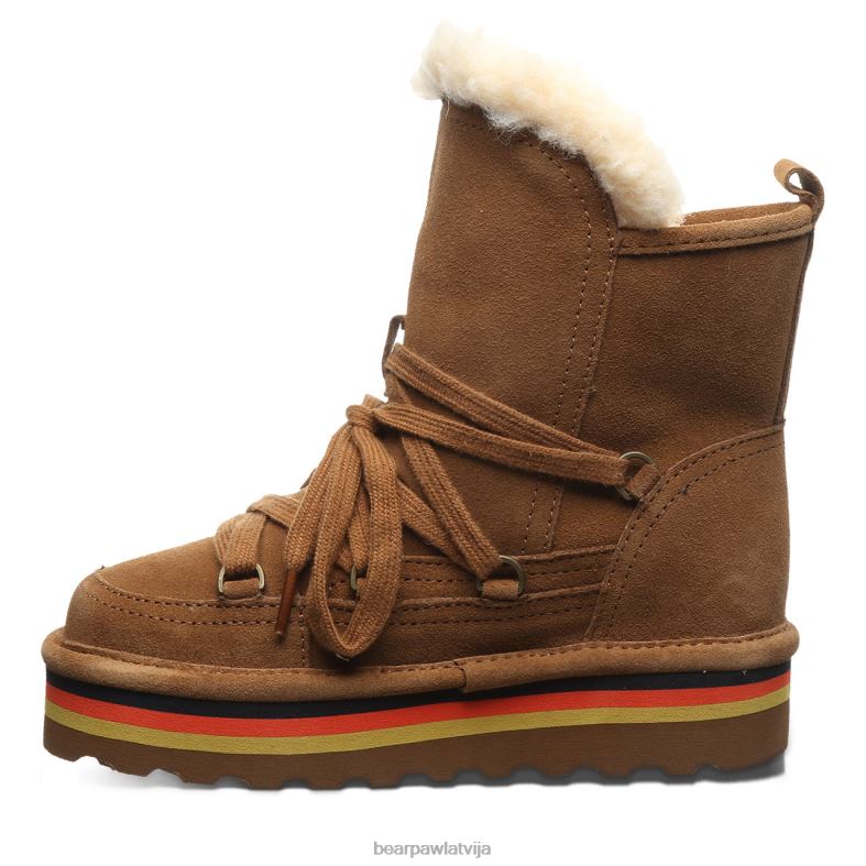 hikorija bērni zābaki BEARPAW retro mondi jaunatne P2XFF598