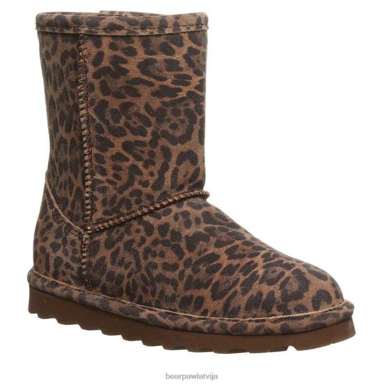 leopards bērni zābaki BEARPAW elle eksotiska jaunatne P2XFF601