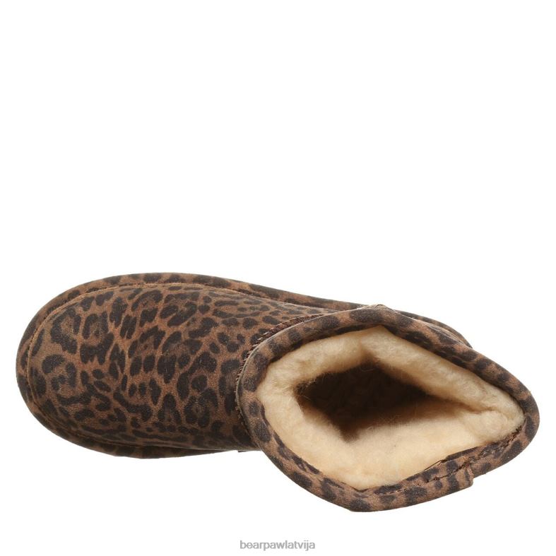 leopards bērni zābaki BEARPAW elle eksotiska jaunatne P2XFF601