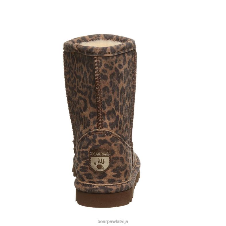 leopards bērni zābaki BEARPAW elle eksotiska jaunatne P2XFF601