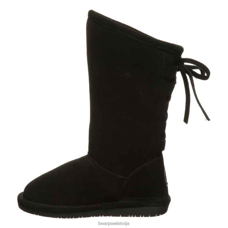 melns bērni zābaki BEARPAW filija jaunatne P2XFF606