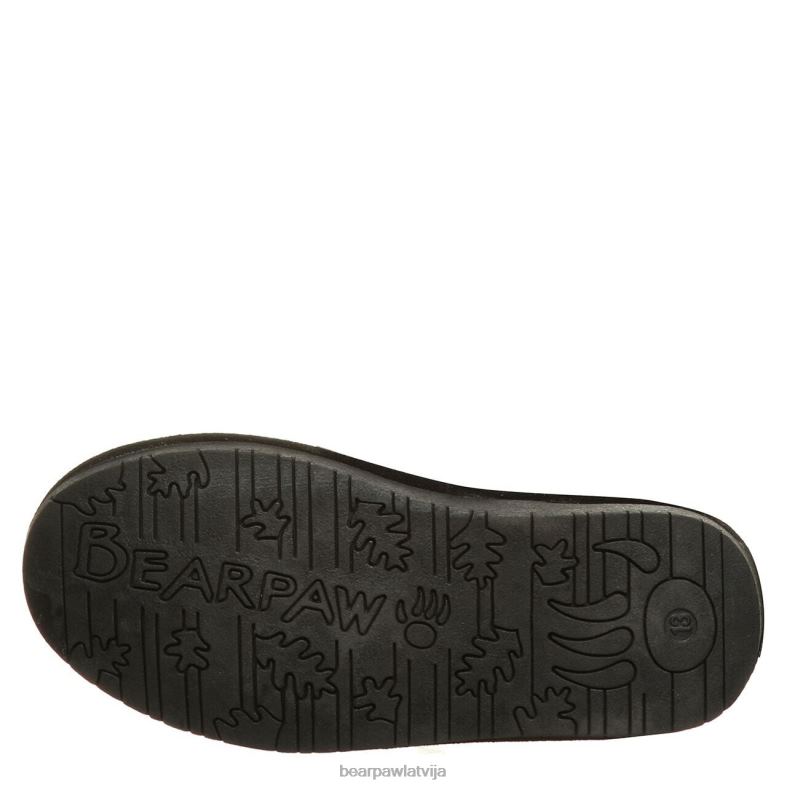 melns bērni zābaki BEARPAW filija jaunatne P2XFF606