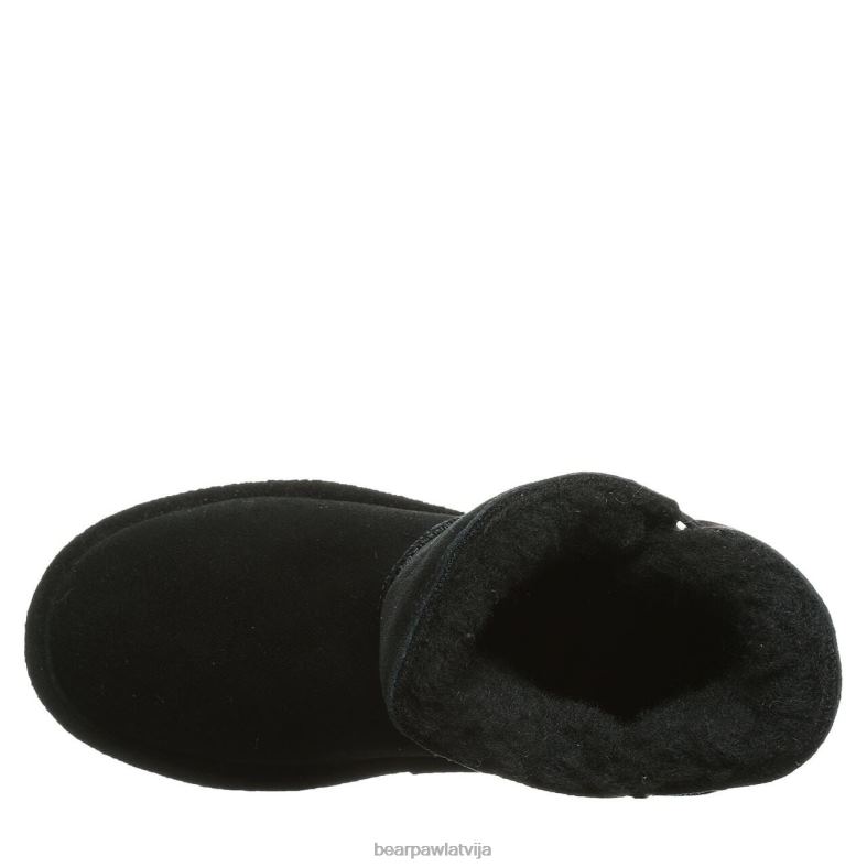 melns bērni zābaki BEARPAW rosaline jaunatne P2XFF602
