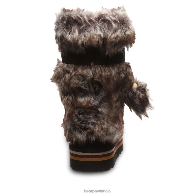 šokolāde bērni zābaki BEARPAW retro tama jaunība P2XFF596