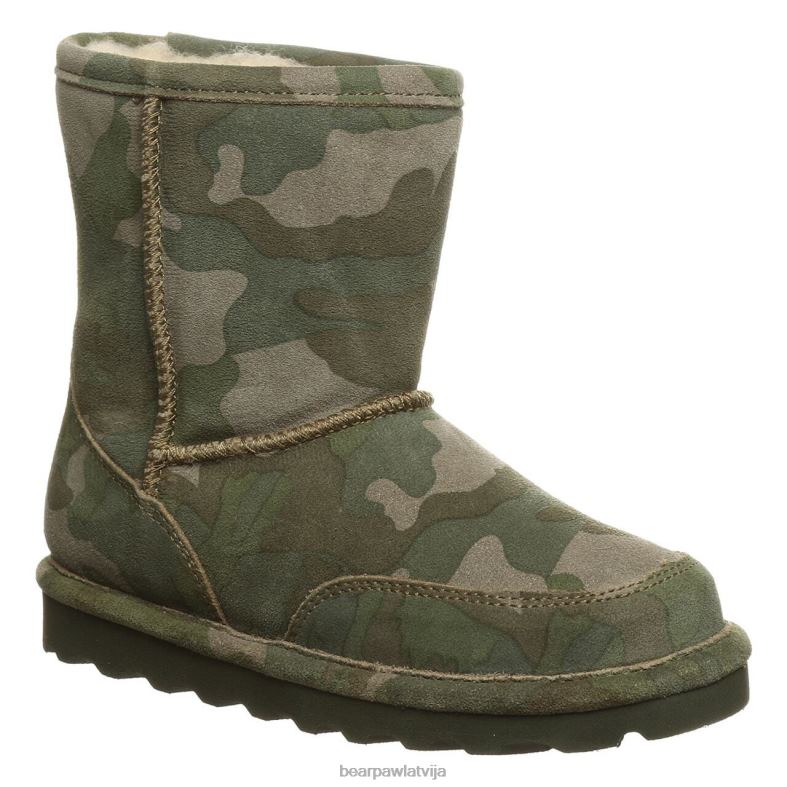 olīvu camo bērni zābaki BEARPAW brady jaunība P2XFF603