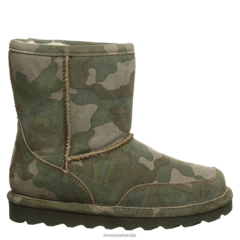 olīvu camo bērni zābaki BEARPAW brady jaunība P2XFF603