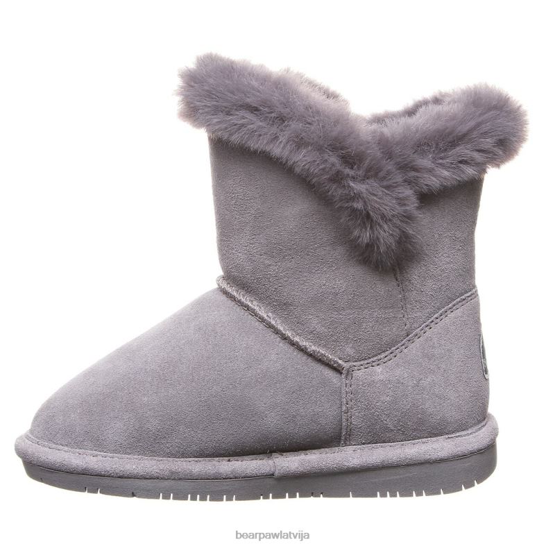 pelēka migla bērni zābaki BEARPAW Betsija jaunatne P2XFF585