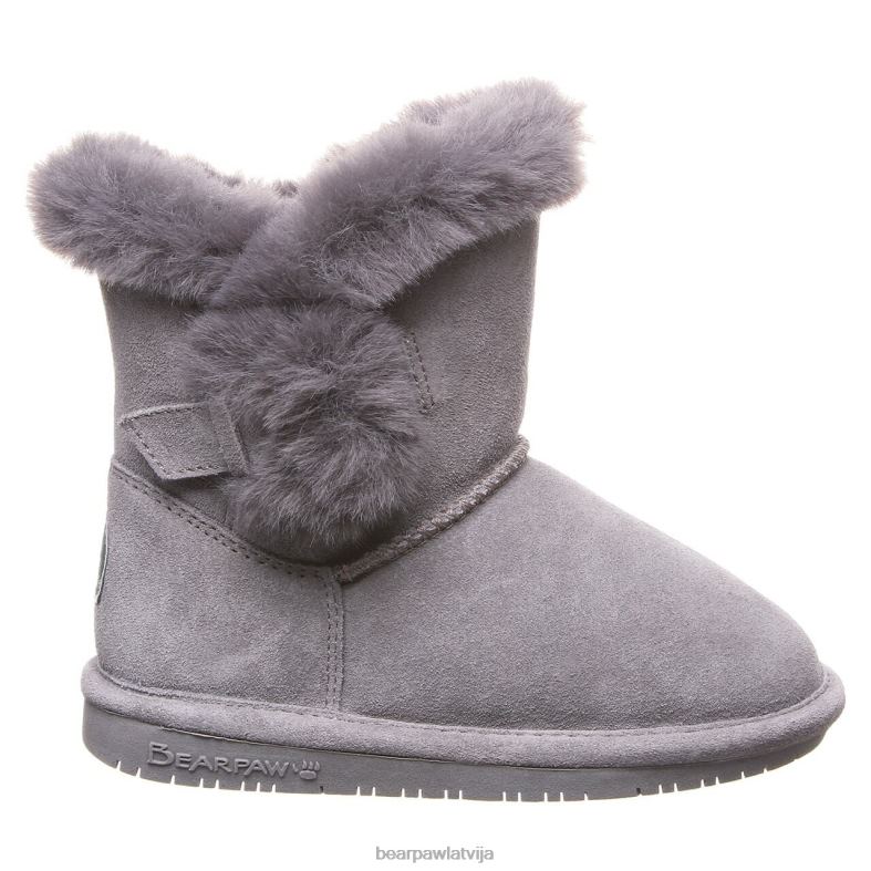 pelēka migla bērni zābaki BEARPAW Betsija jaunatne P2XFF585