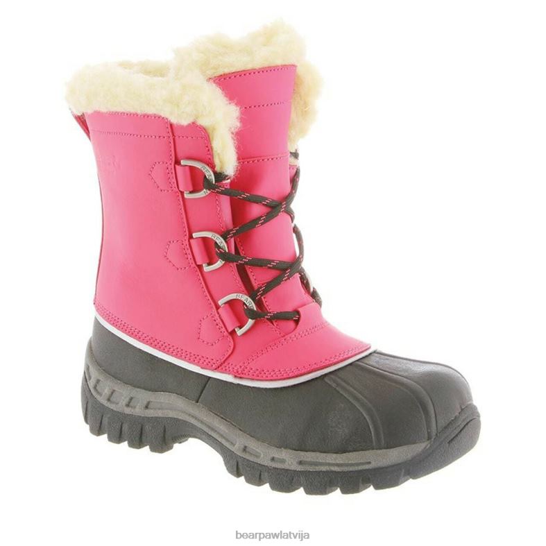 rozā bērni zābaki BEARPAW Kellija jaunība P2XFF593
