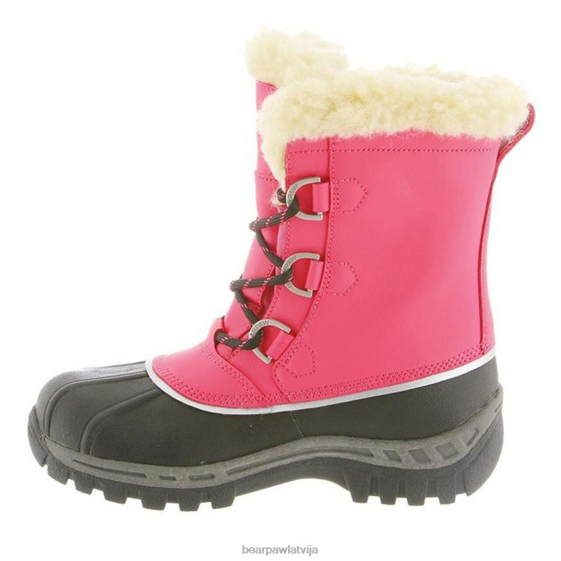 rozā bērni zābaki BEARPAW Kellija jaunība P2XFF593