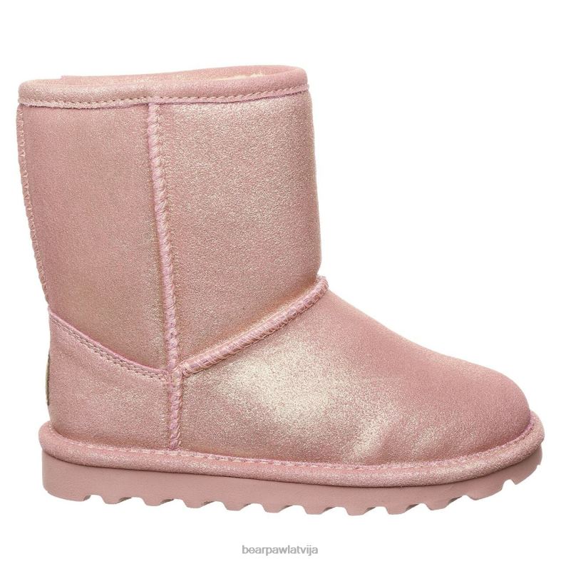 rozā mirdzums bērni zābaki BEARPAW elle eksotiska jaunatne P2XFF600