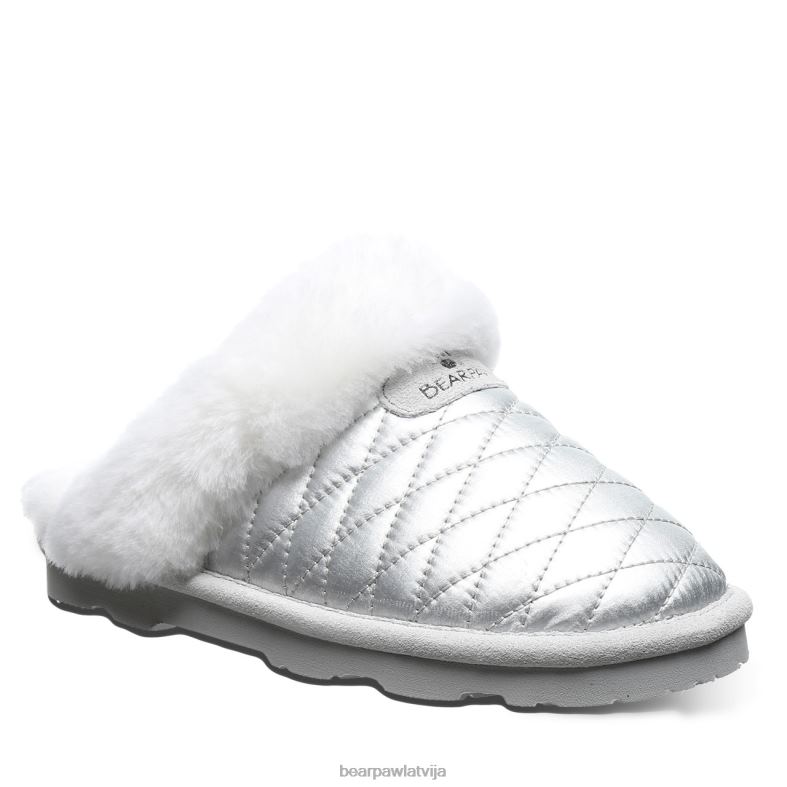 Sudrabs sievietes čības BEARPAW effie P2XFF303