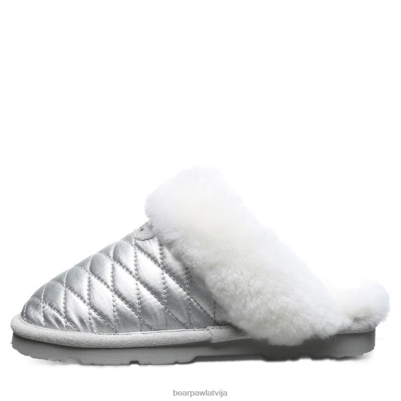 Sudrabs sievietes čības BEARPAW effie P2XFF303