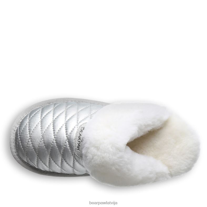 Sudrabs sievietes čības BEARPAW effie P2XFF303
