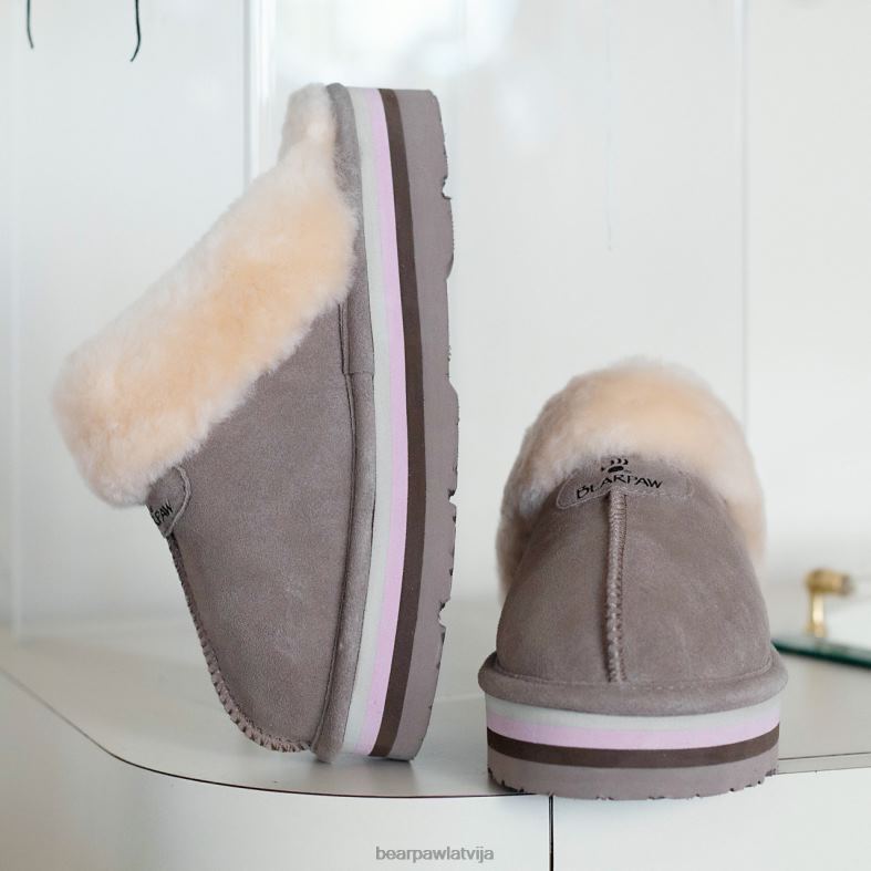akmens sievietes čības BEARPAW retro loki P2XFF308