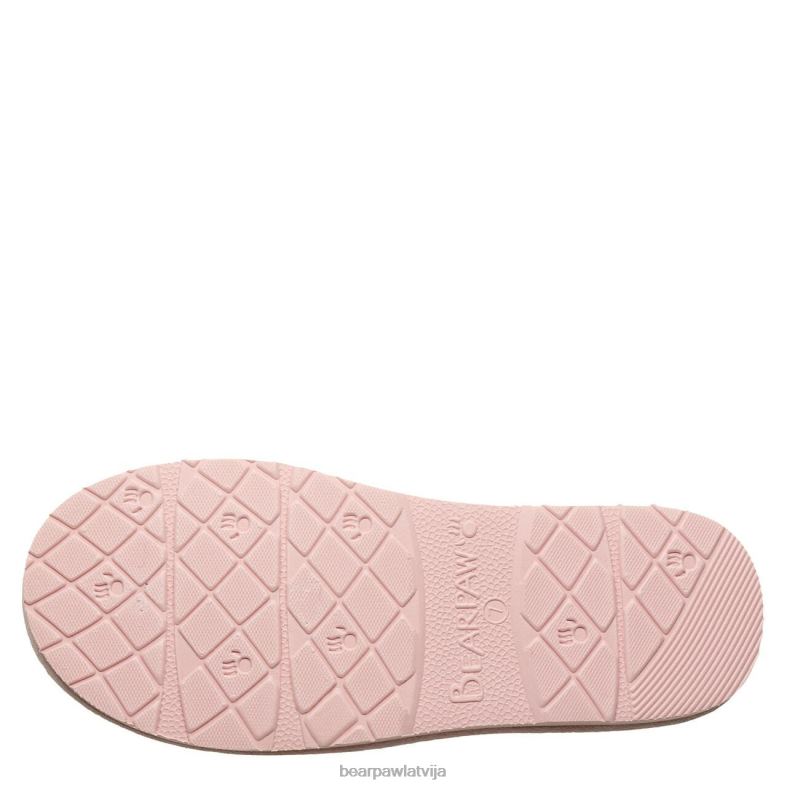 gaiši rozā sievietes čības BEARPAW Džolieta P2XFF276