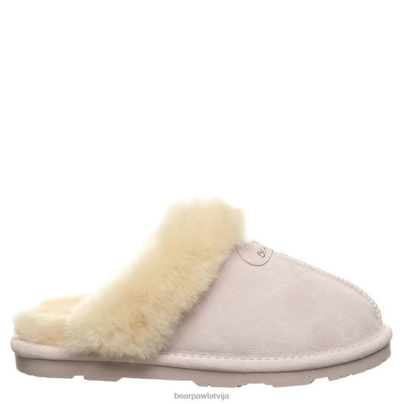 gaiši rozā sievietes čības BEARPAW loki P2XFF268
