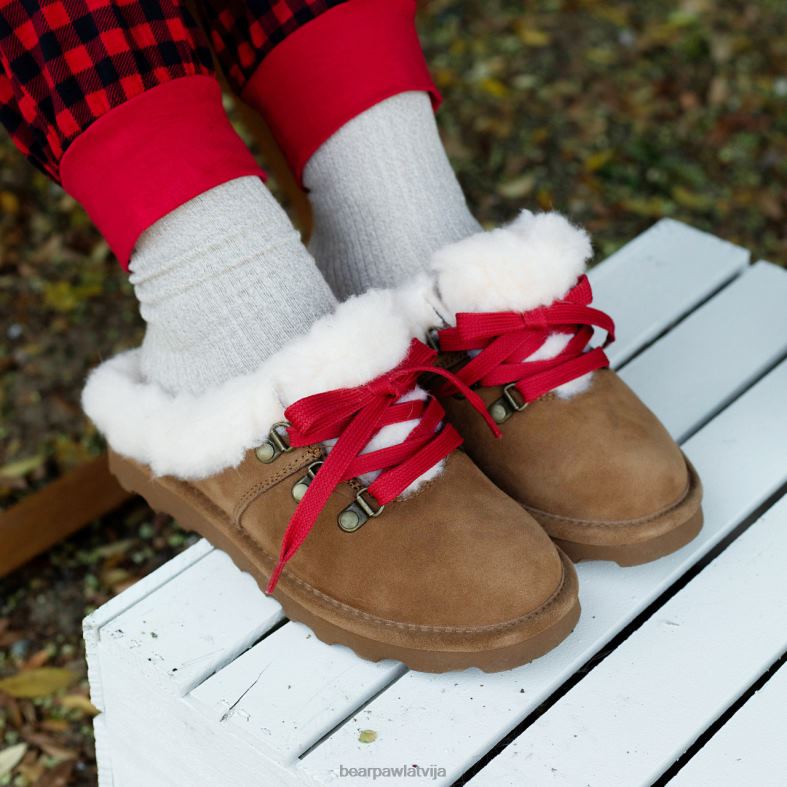 hikorija sievietes čības BEARPAW ciedrs P2XFF262