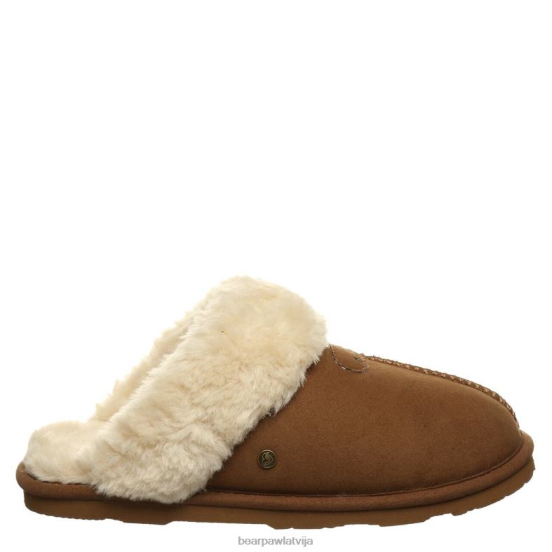 hikorija sievietes čības BEARPAW loki vegāns P2XFF285