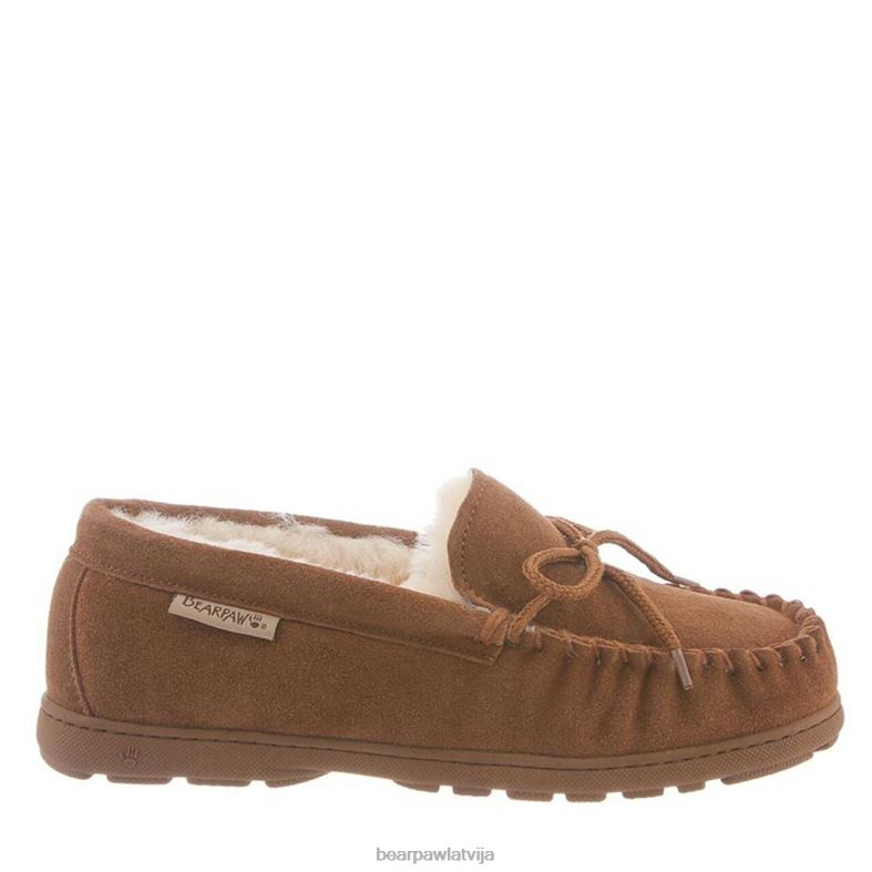 hikorija sievietes čības BEARPAW prātā plats P2XFF280
