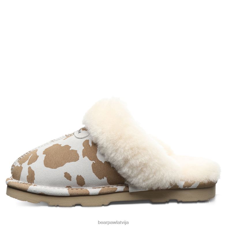 iedeguma govs apdruka sievietes čības BEARPAW loki eksotiski P2XFF265