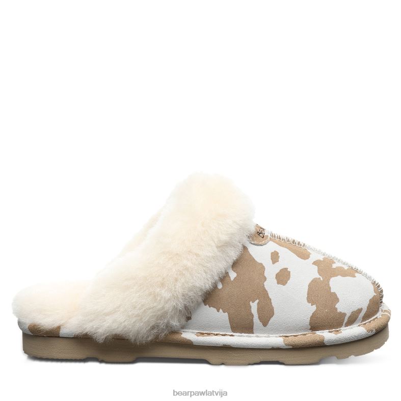 iedeguma govs apdruka sievietes čības BEARPAW loki eksotiski P2XFF265
